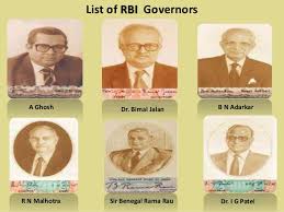 rbi governors